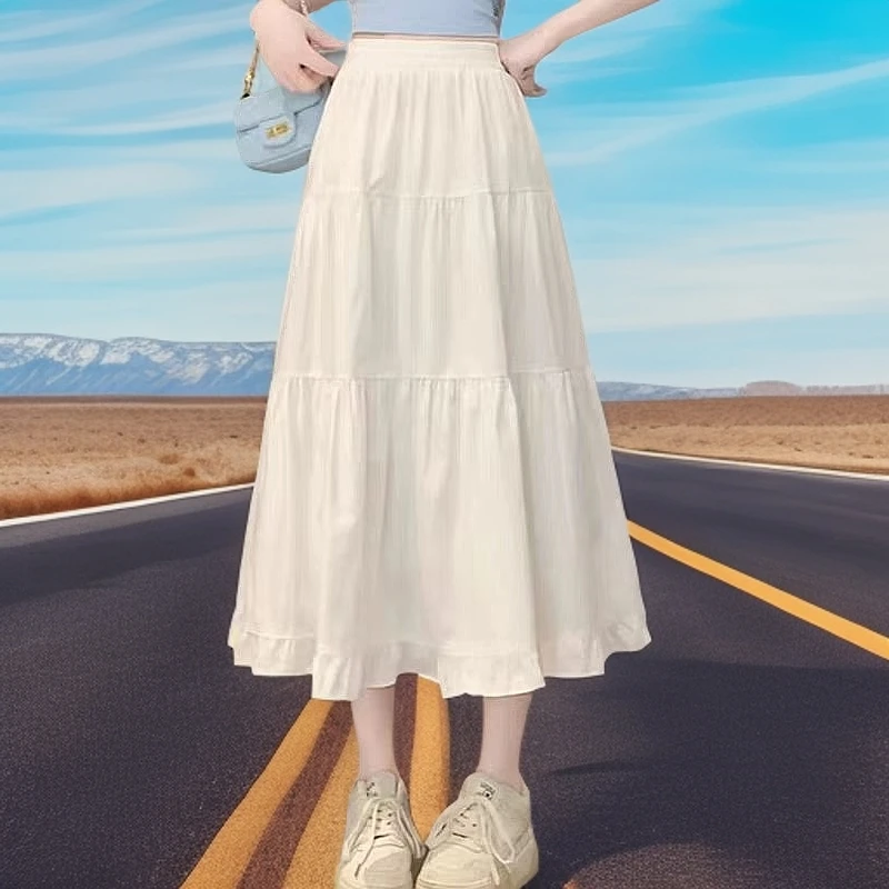 女童半身裙夏季2025新款儿童洋气中大童公主裙夏款百搭棉布连衣裙