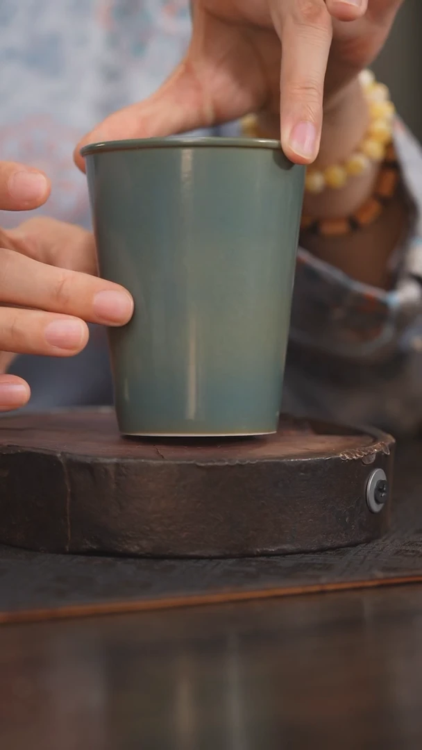 【闪购商品】杯11柴房陶瓷丨蓝色大可乐杯