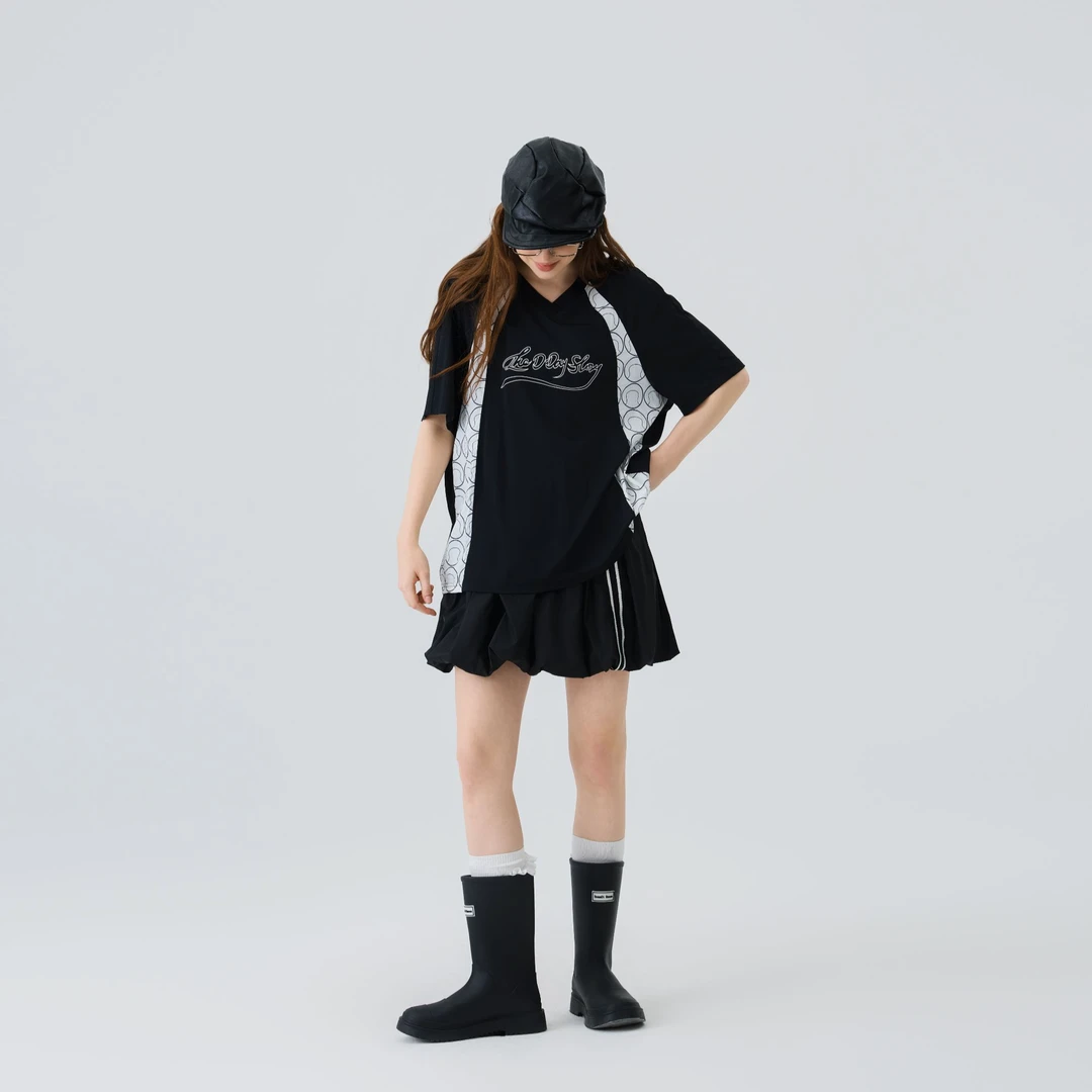 2025夏季（D短裙）黑白设计师品牌爆款孤品福利上衣捡漏哦