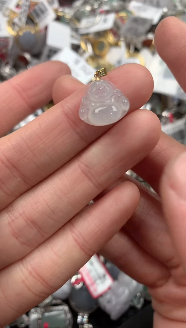 银S925镶嵌戒指翡翠666----7