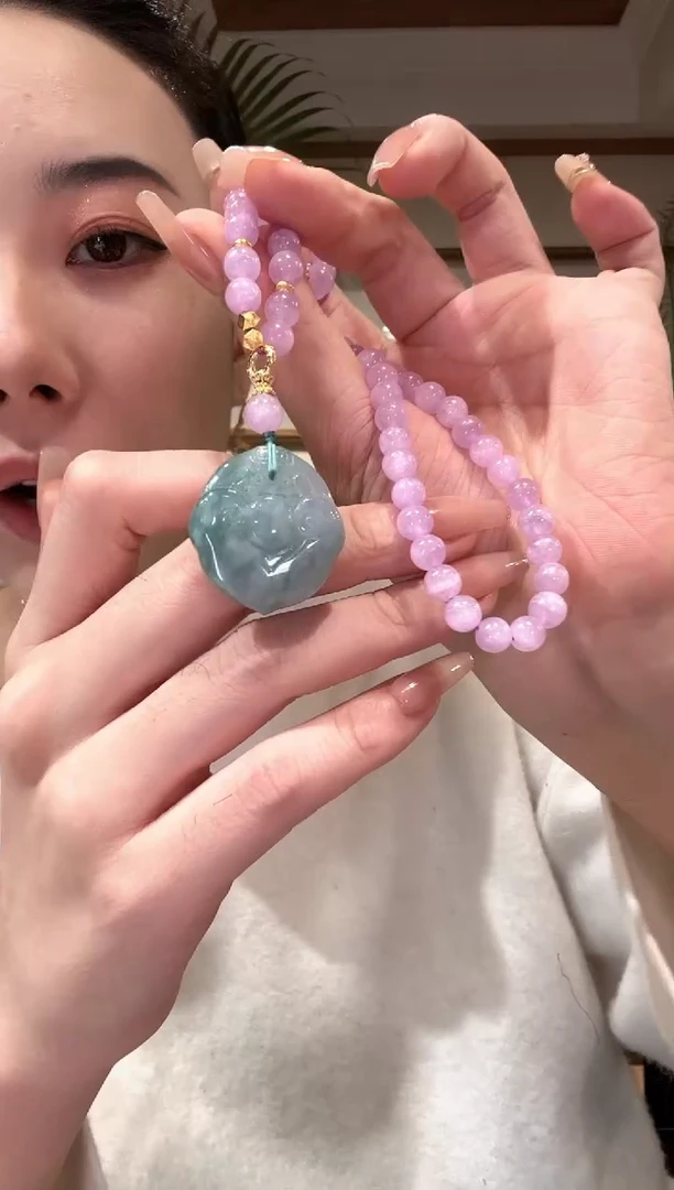 【闪购商品】翡翠颈饰未镶嵌国风