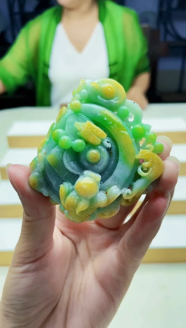 未镶嵌定制翡翠毛货09160259