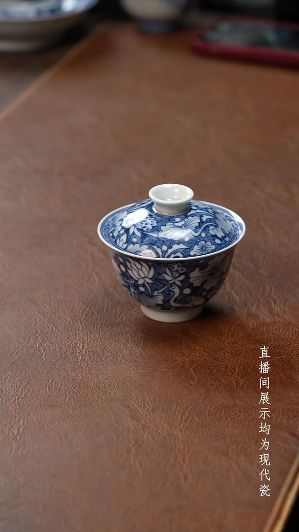茶器茶器一鹭盖碗