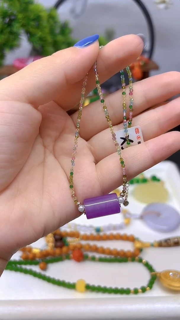 颈饰未镶嵌翡翠X532