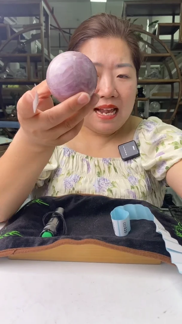 球锂辉石未镶嵌紫锂辉球D317