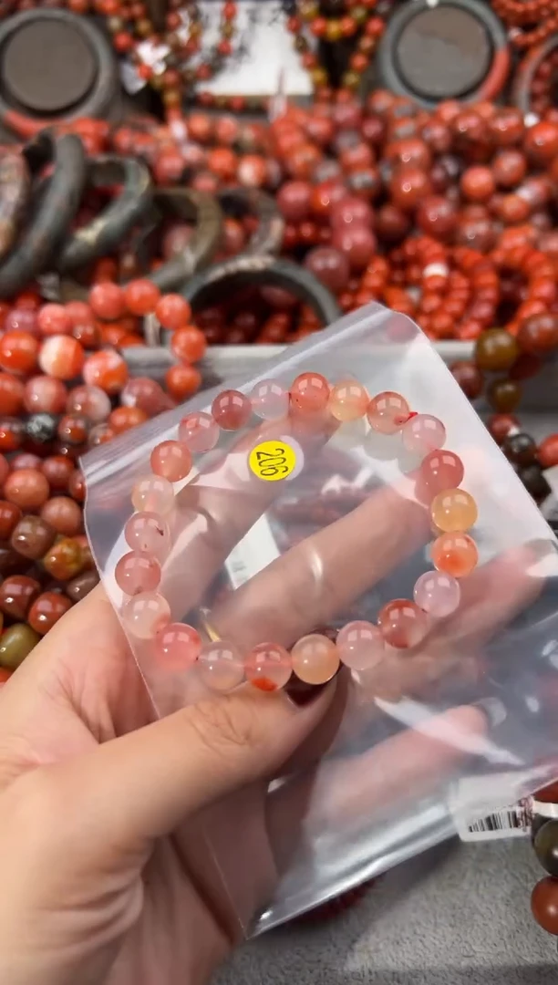 未镶嵌手串南红玛瑙9+