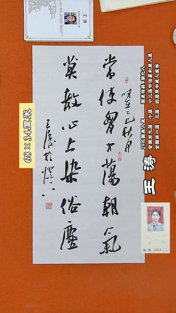 书法40R王涛书法作品