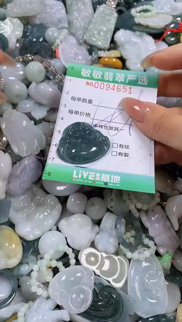 【闪购商品】翡翠颈饰未镶嵌闪购0094651多样性发其一