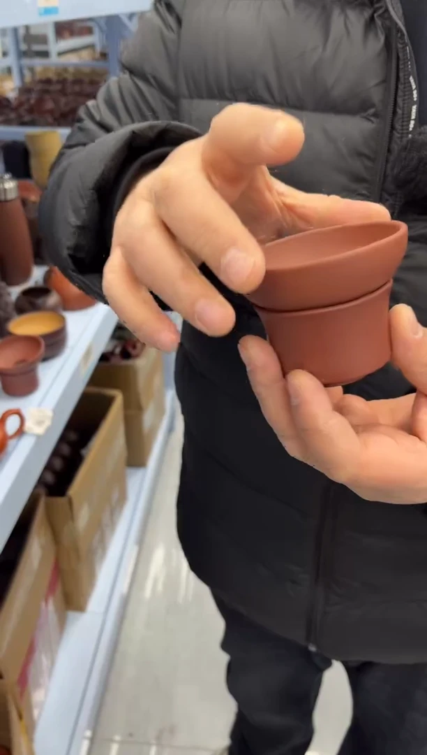 【闪购商品】紫砂茶杯宜兴紫砂盖杯