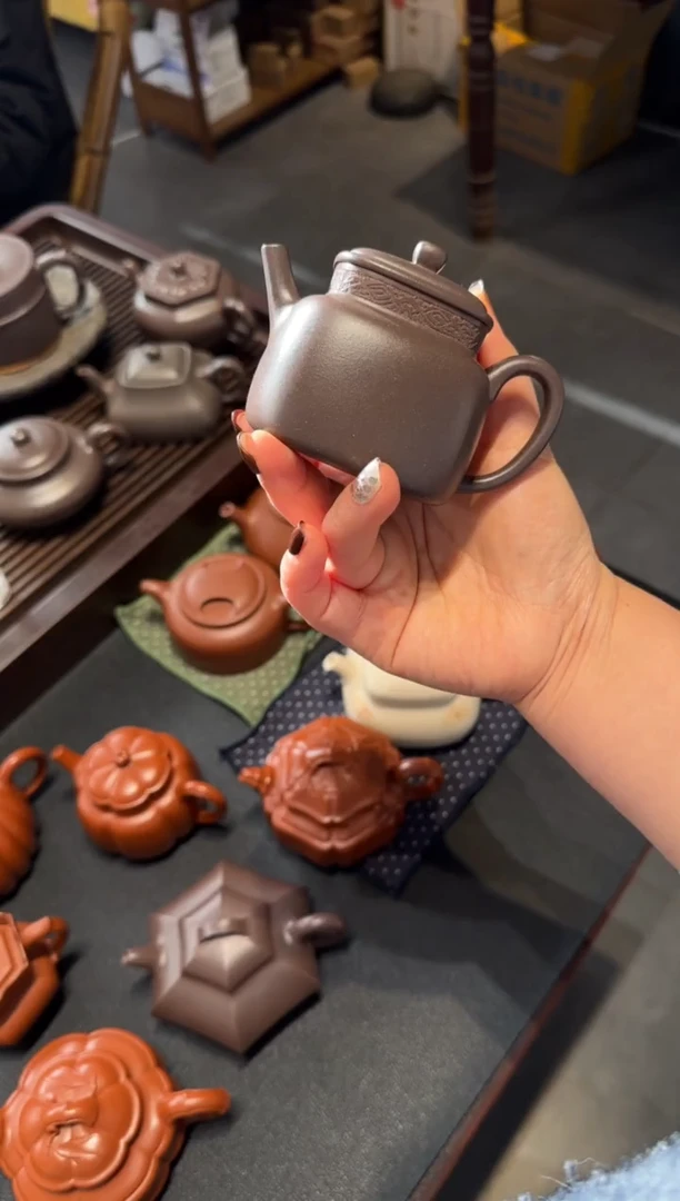 【闪购商品】紫砂茶壶四方言心