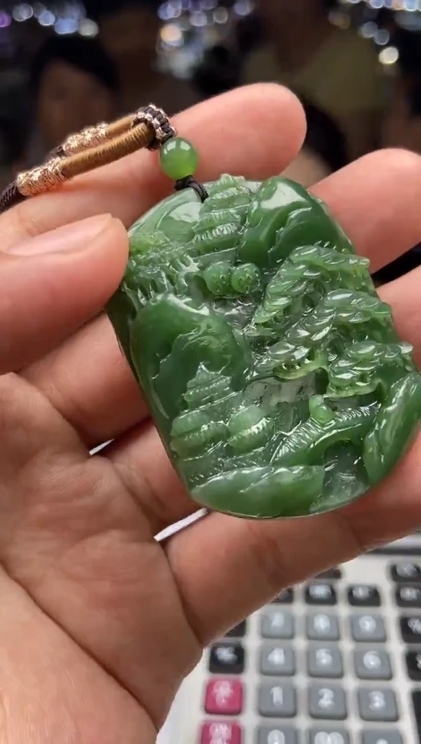 定制和田玉天然和田玉拍一发一4411-13374