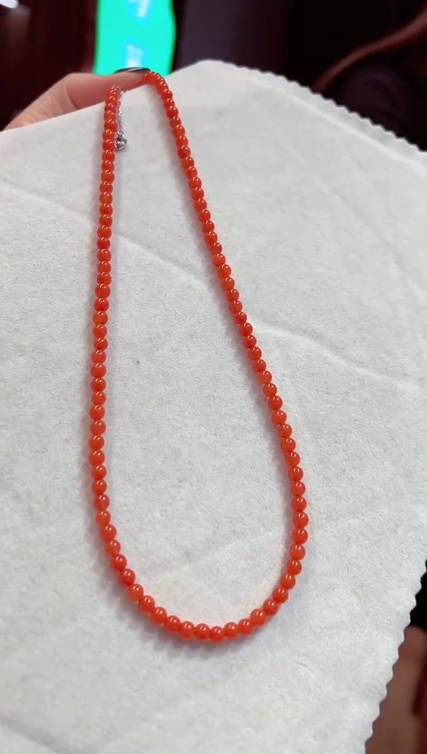 【闪购商品】南红玛瑙项链未镶嵌南红项链