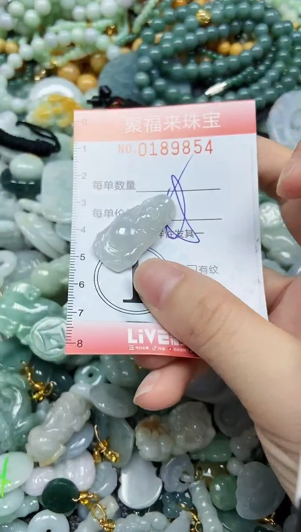 翡翠未镶嵌颈饰闪购0189854