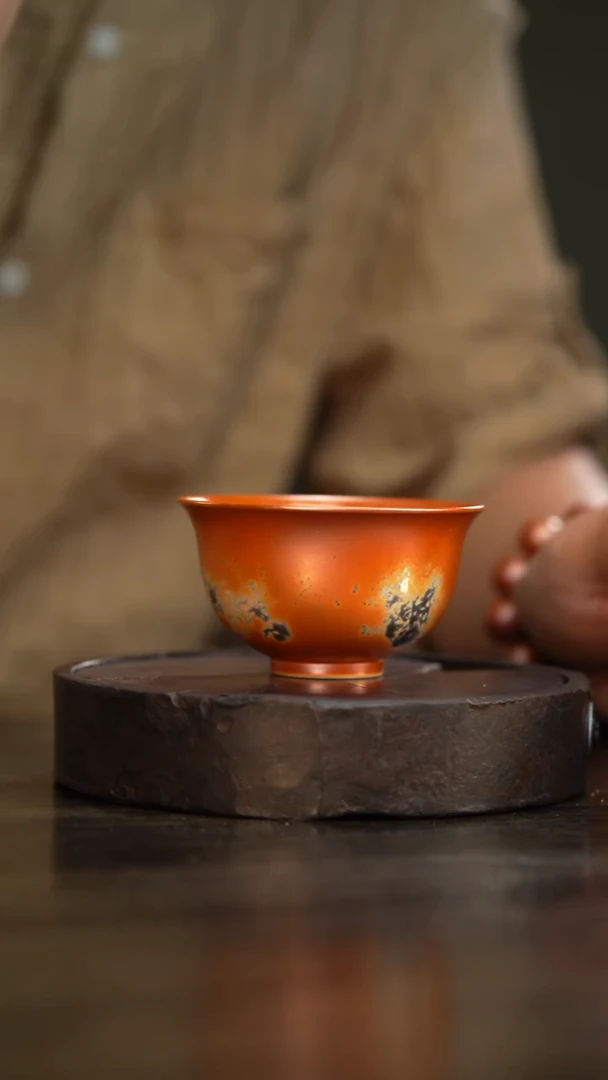 94柴房陶瓷柴烧老款主人杯