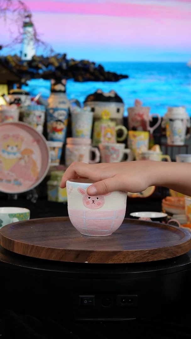 陶瓷便携款景德镇手工手绘陶瓷