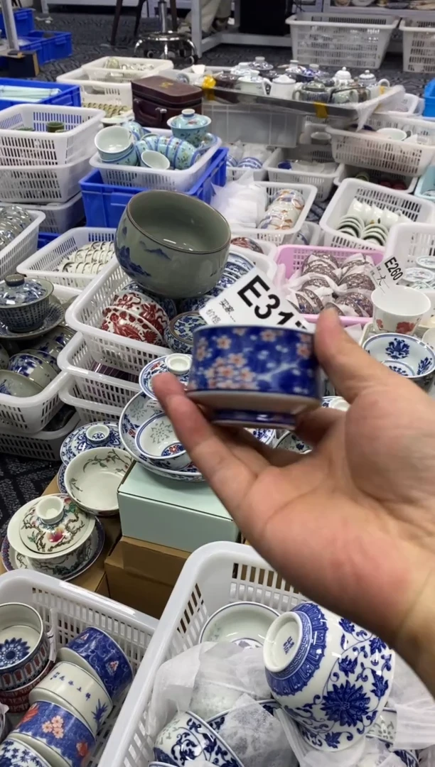 摆件陶景德陶瓷茶具容量约40