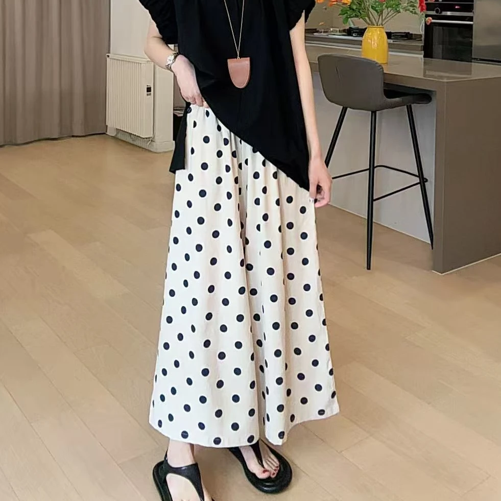 小玉推荐 《波点控》阔腿裤