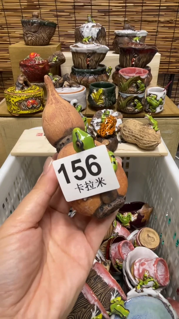 康*156精美粗陶手工柴烧