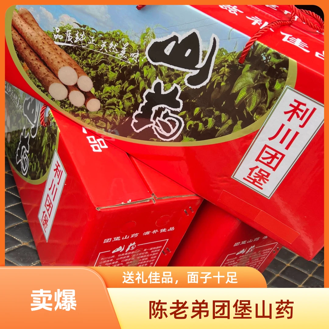 【精品礼盒】陈老弟团堡山药高山山药送人必选