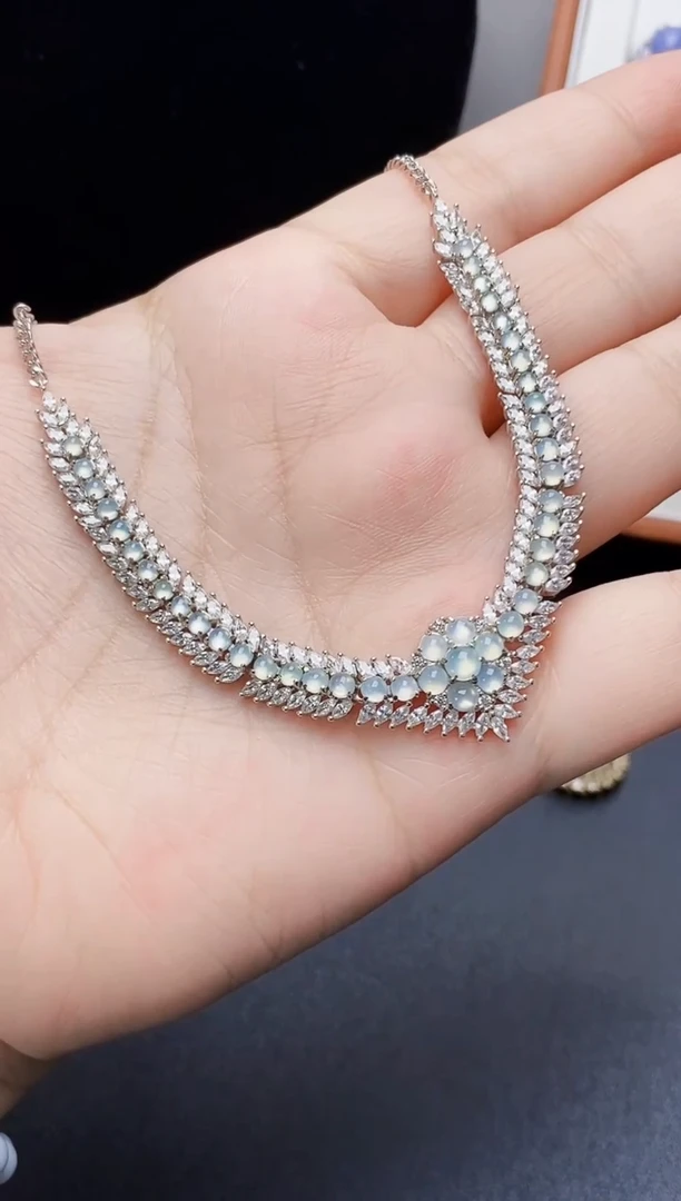 银S925镶嵌戒指翡翠0105