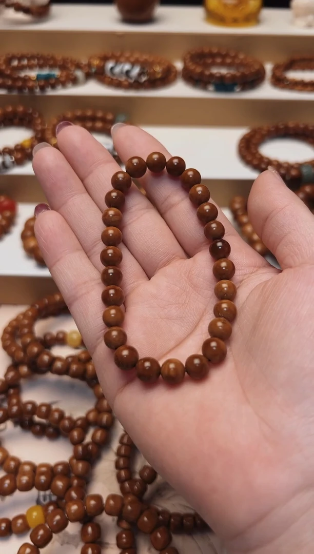 【闪购商品】库克吊坠库克菩提圆珠款8mm