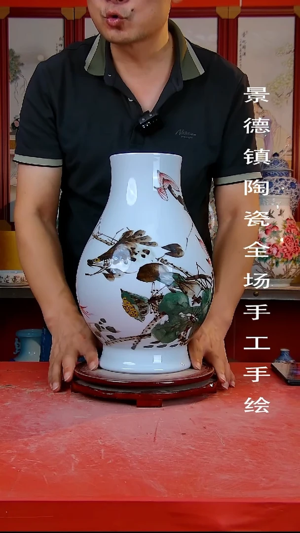 摆件景德镇陶瓷 全场手工手绘