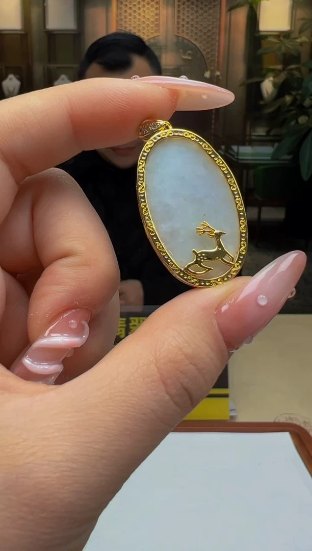 【闪购商品】翡翠颈饰未镶嵌D2025-1-22-2