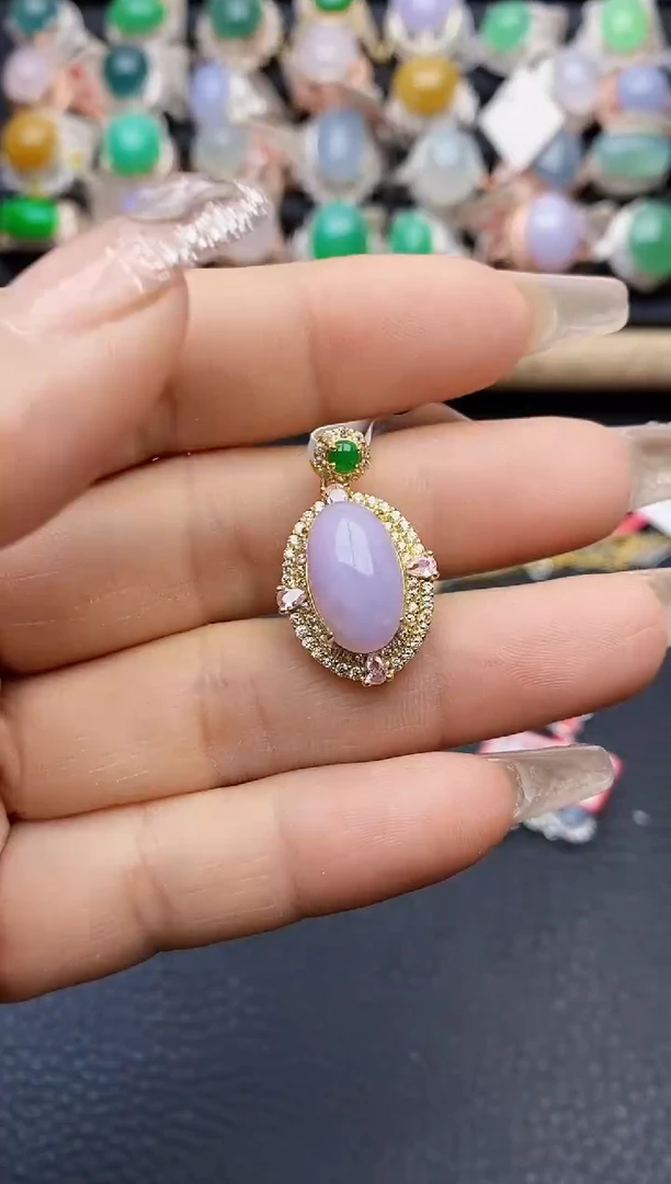 【闪购商品】翡翠戒指银S925镶嵌5244