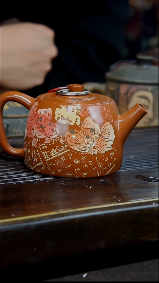 云南建水紫陶全手工  微瑕 027  160cc