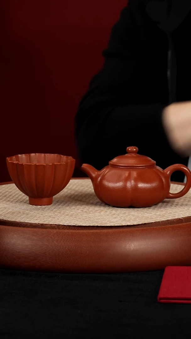 【k025】扁瓜宜兴紫砂BJZ