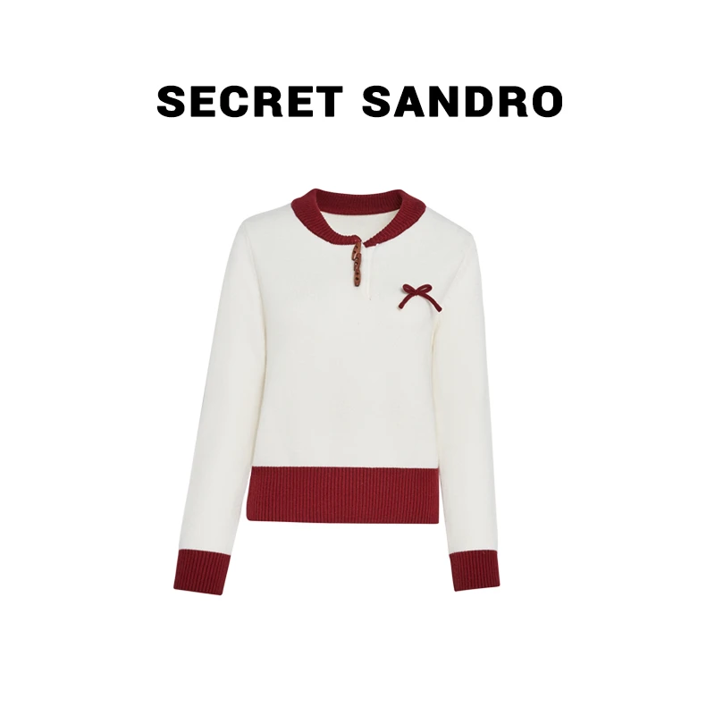 【圣诞结】 楚楚 毛针织衫 M85280204C