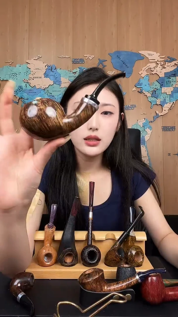 石楠木北*纯手工意大利石楠木烟斗