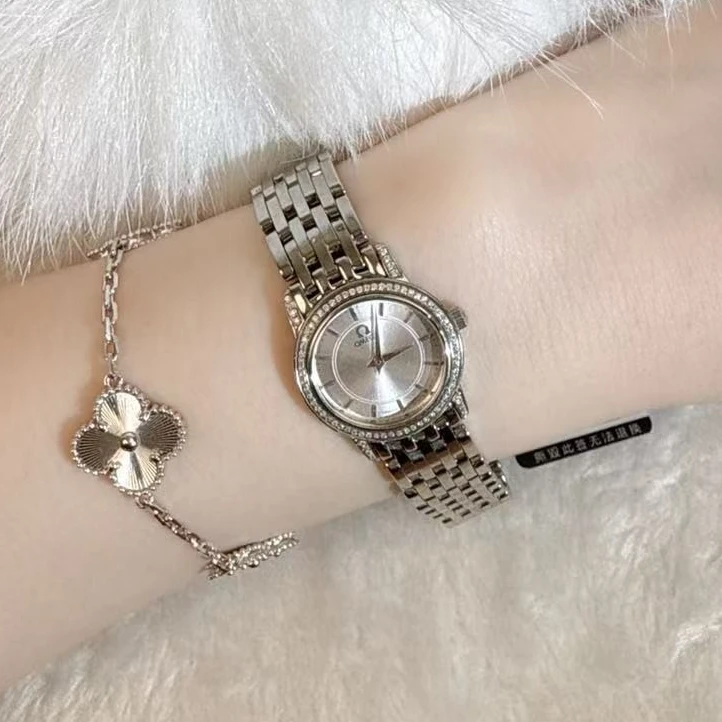 95新 Omega/欧米茄 石英腕表/后镶钻/szgb96/195