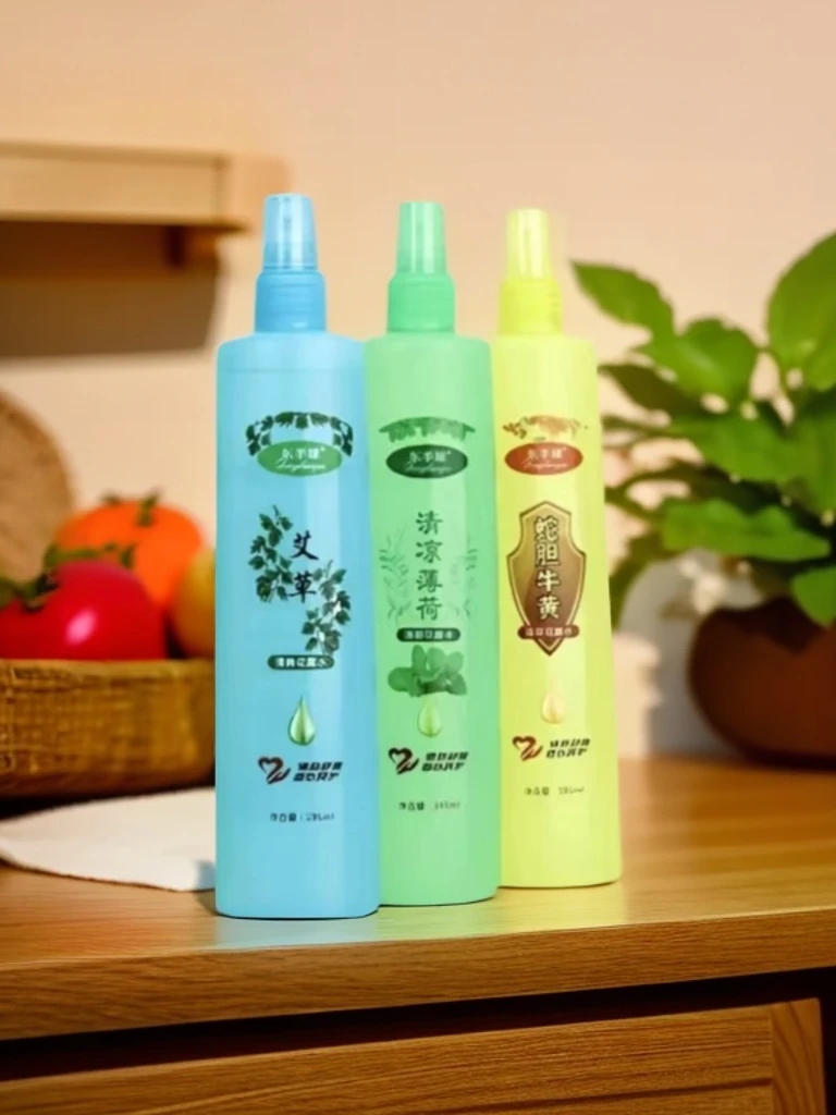 【四瓶更划算】195ml瓶驱蚊花露水清香型蚊不叮蛇胆止痒清手机支架