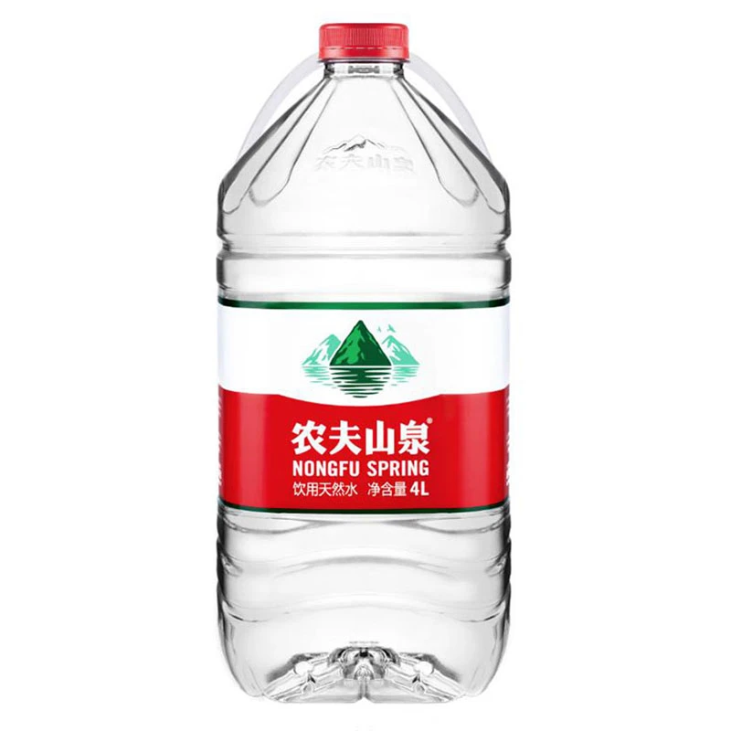 【解渴】农夫山泉 饮用天然水4L/桶