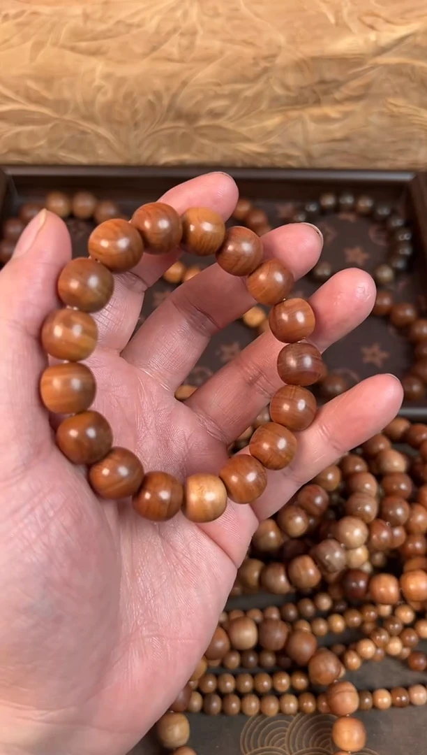 檀香木G*迈索尔正区老山檀乱纹黑肉12.5X13沉水