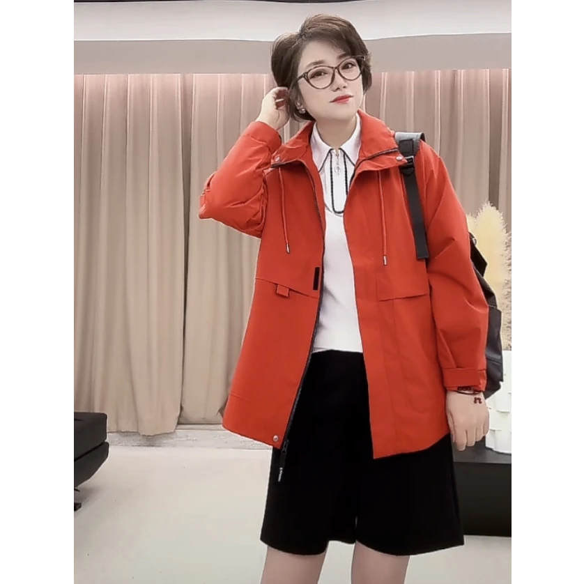 【U.M】玫瑰的故事连帽冲锋外套