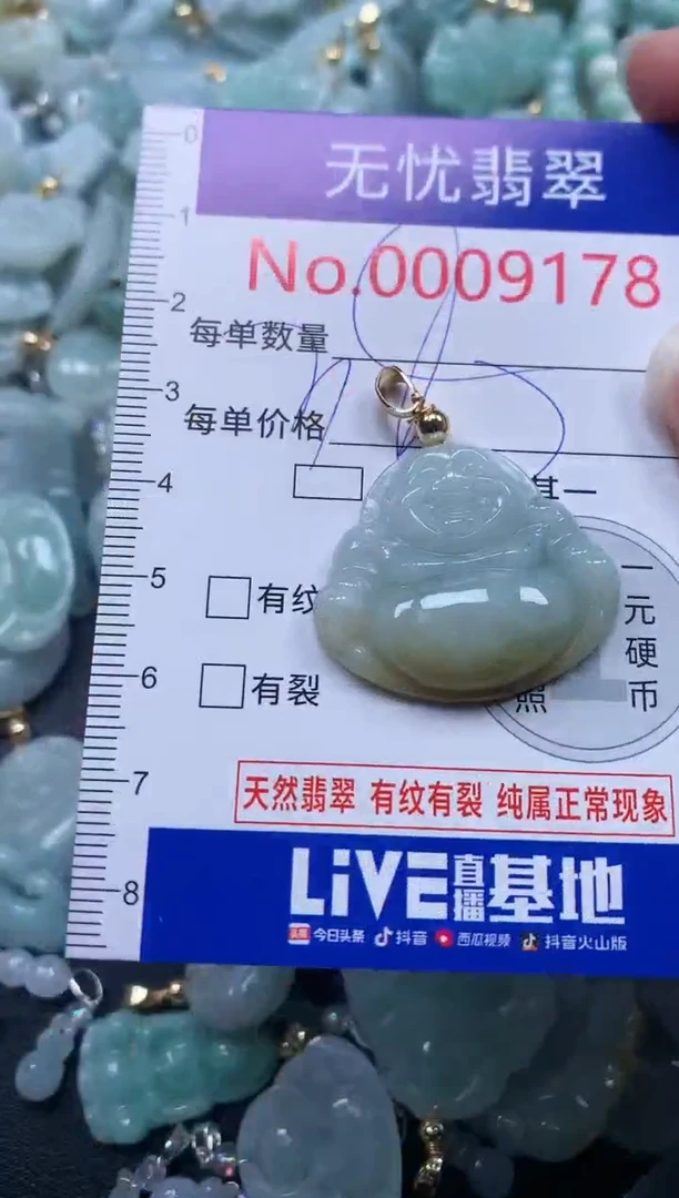 颈饰未镶嵌翡翠9178