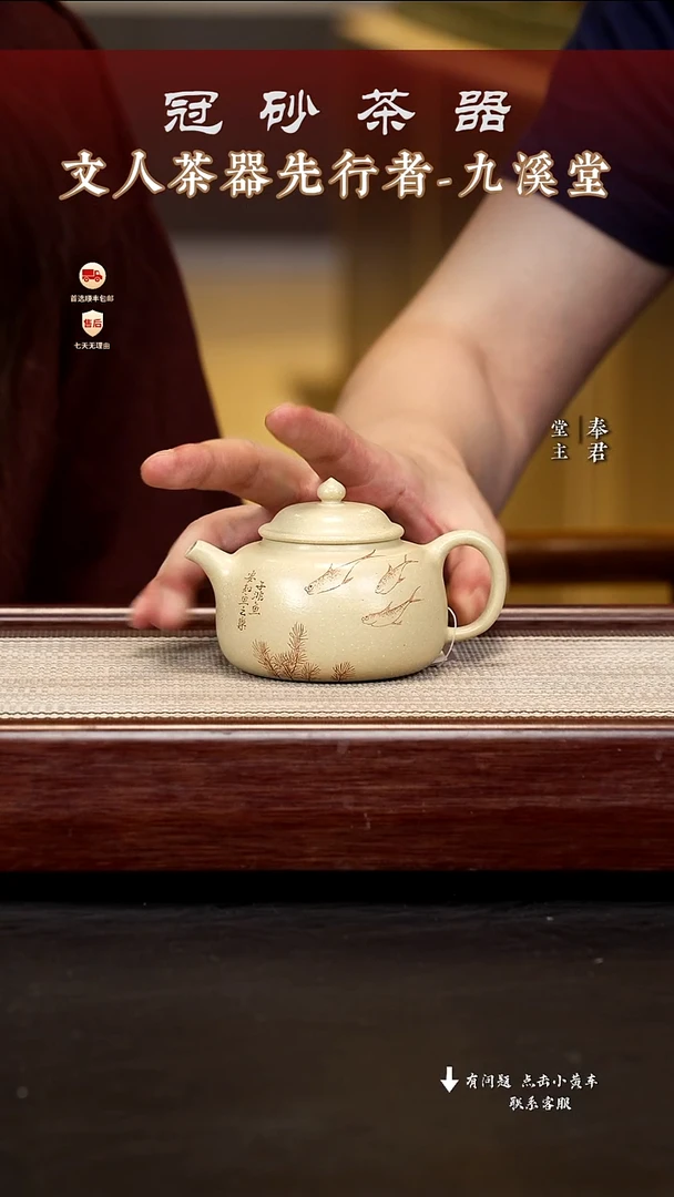 茶壶紫砂九溪堂壶191