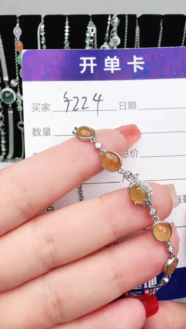 翡翠戒指银S925镶嵌1111