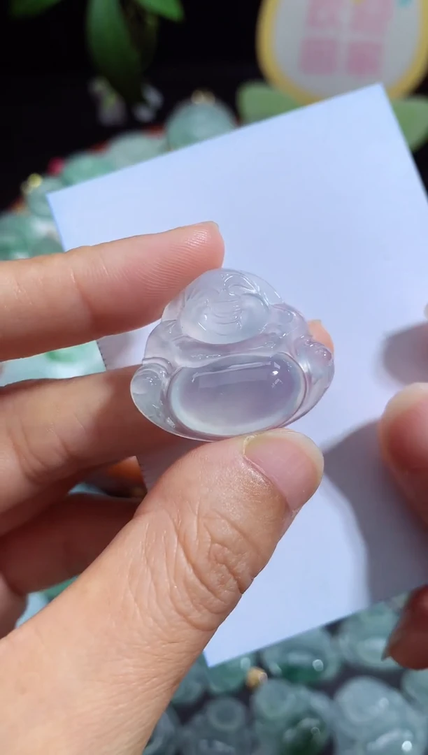 颈饰未镶嵌翡翠佛公