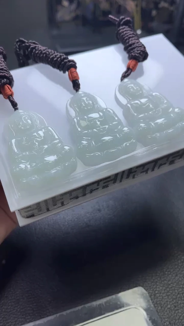颈饰未镶嵌翡翠N12/多样性发一件/配绳子