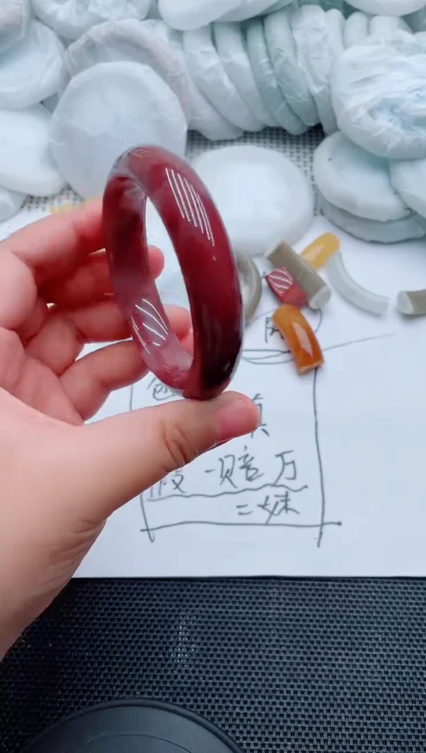 未镶嵌手镯石英质玉121-57-58