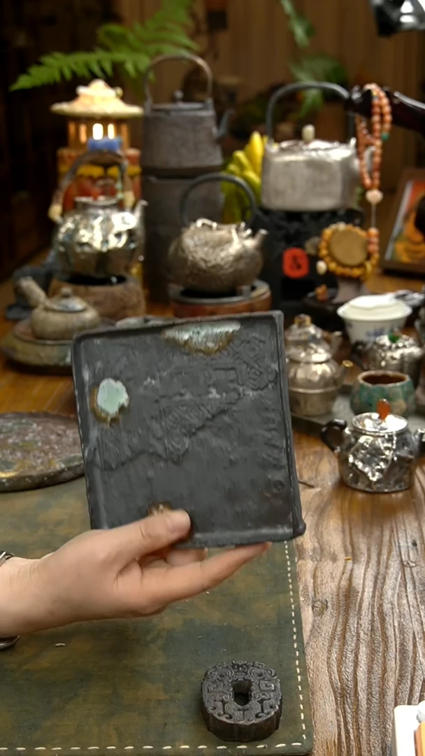 原矿陶土手作柴烧壶承