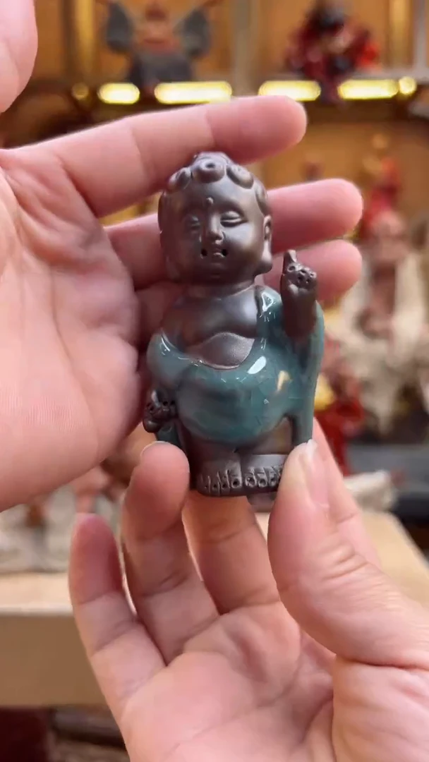 紫砂茶宠器闵茶宠摆件