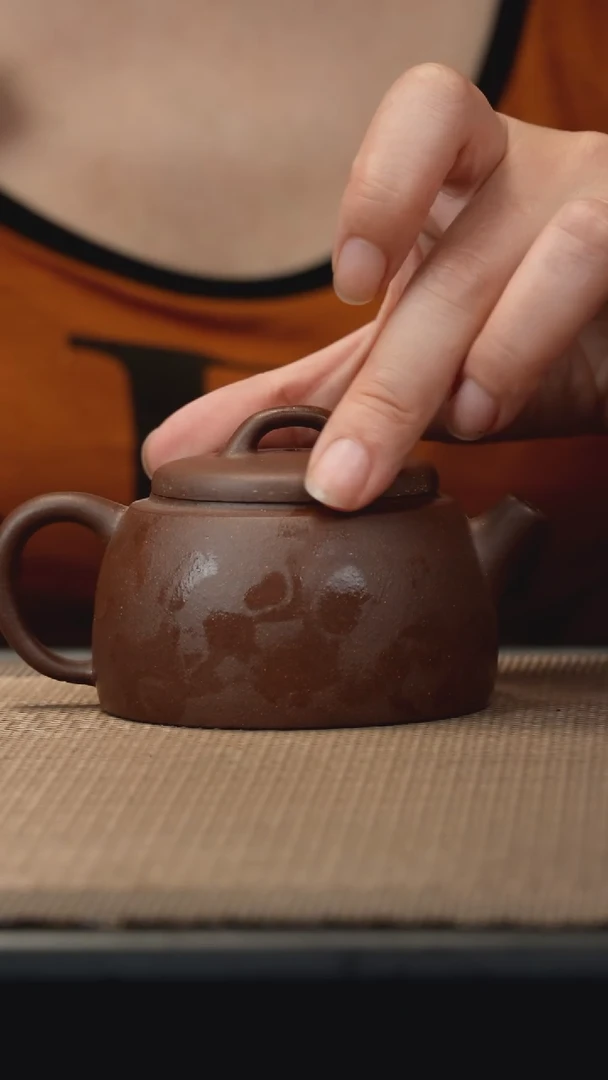 茶壶紫砂梨皮小井栏140c