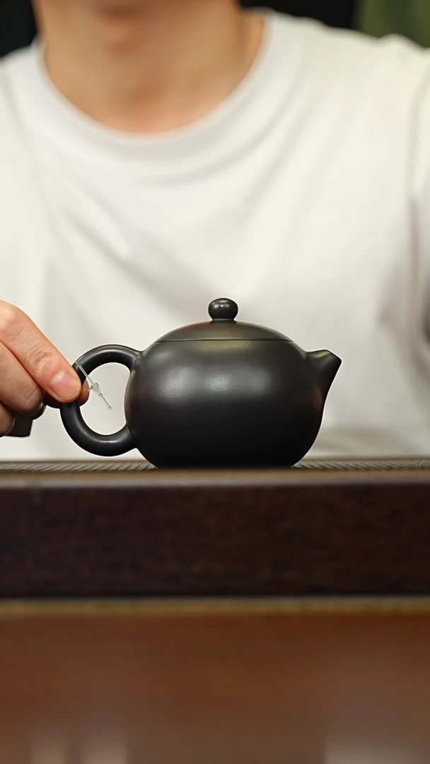 茶壶紫砂宜兴原矿 半手工 紫砂壶容量220CC