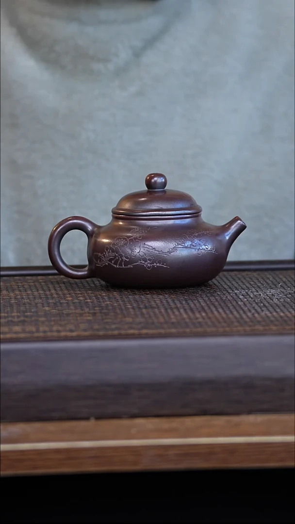 茶壶紫砂宜兴手工原矿紫砂壶001