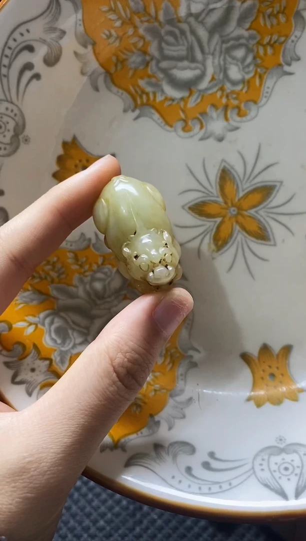 瓷片瓷片 瓷器 摆件 1个