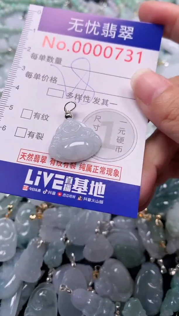 颈饰未镶嵌翡翠731